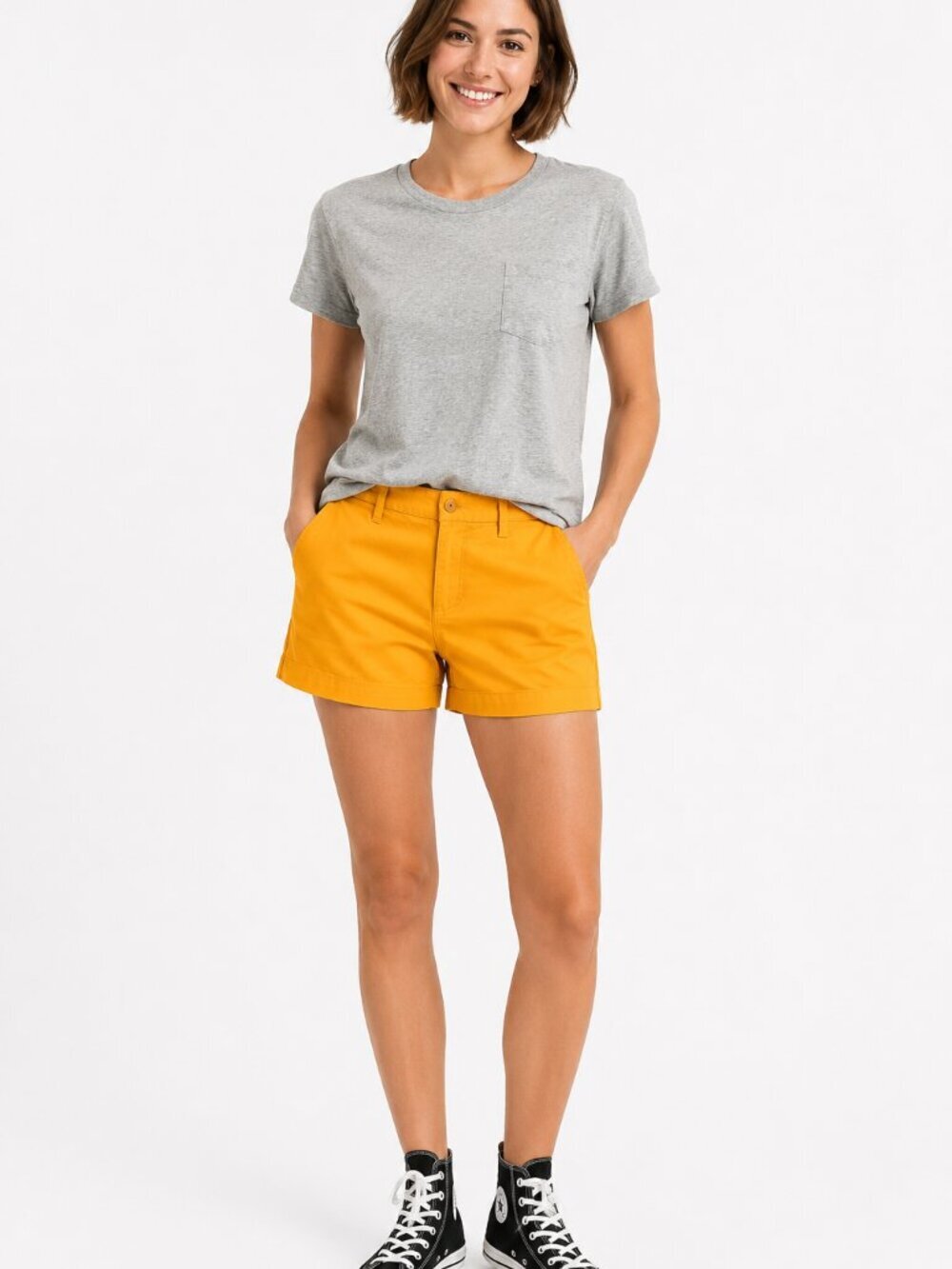 Sunny! Old Navy Everyday Shorts – Bright Orange, NWT, Size 6
